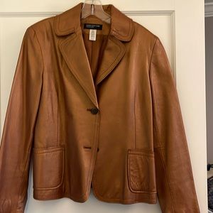 Leather jacket/blazer